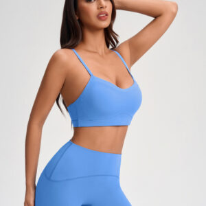 Women's Spaghetti Strap Sports Bra